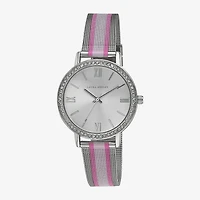 Laura Ashley Womens Purple Bracelet Watch La2037pk