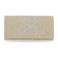 Gunne Sax by Jessica McClintock Chloe Scattered Stones Clutch Beaded Evening Bag