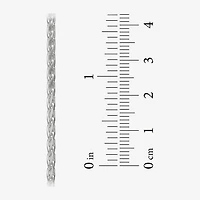 Made in Italy Sterling Silver Spiga Chain Bracelet