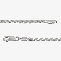 Made in Italy Sterling Silver Spiga Chain Bracelet