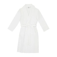 Linum Home Textiles Waffle Weave Unisex Adult Long Sleeve Length Robe