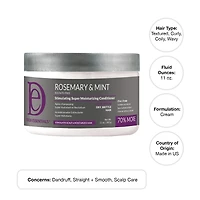 Design Essentials Rosemary And Mint Stimulating Super Moisturizing Conditioner 11 oz.