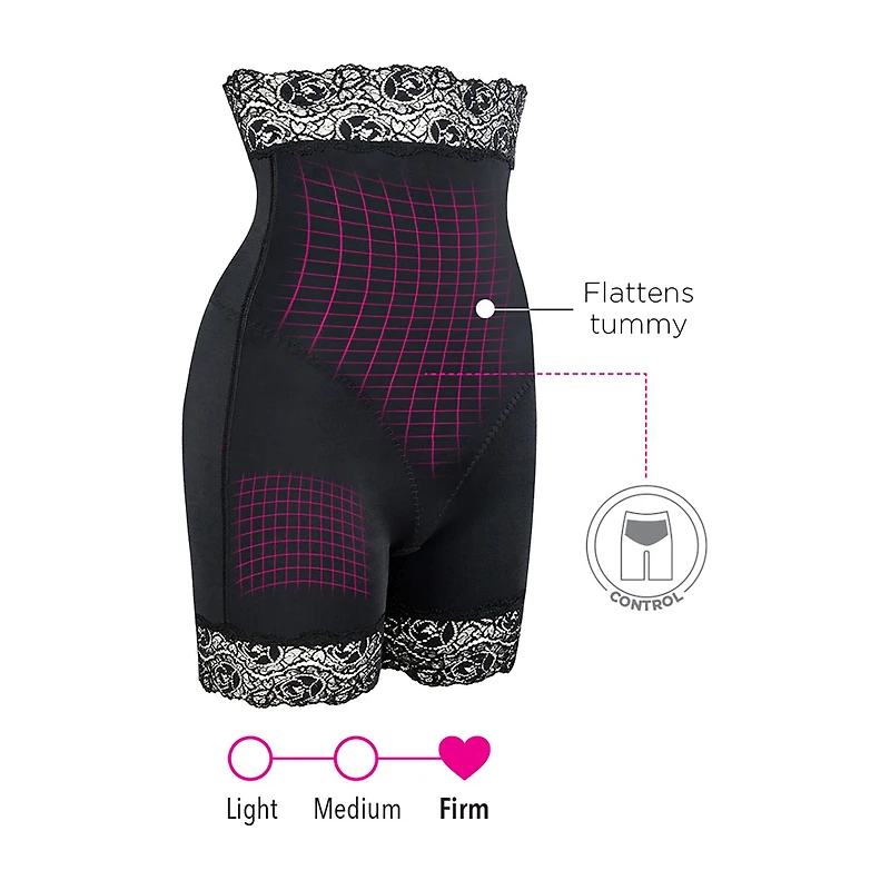 Ilusion Extra High Waist Control Short- 7115