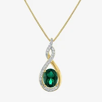 Gemstone 14K Gold Over Silver 2-pc. Oval Jewelry Set