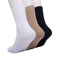 Thereabouts Little & Big Kid Boys 3 Pair Trouser Socks