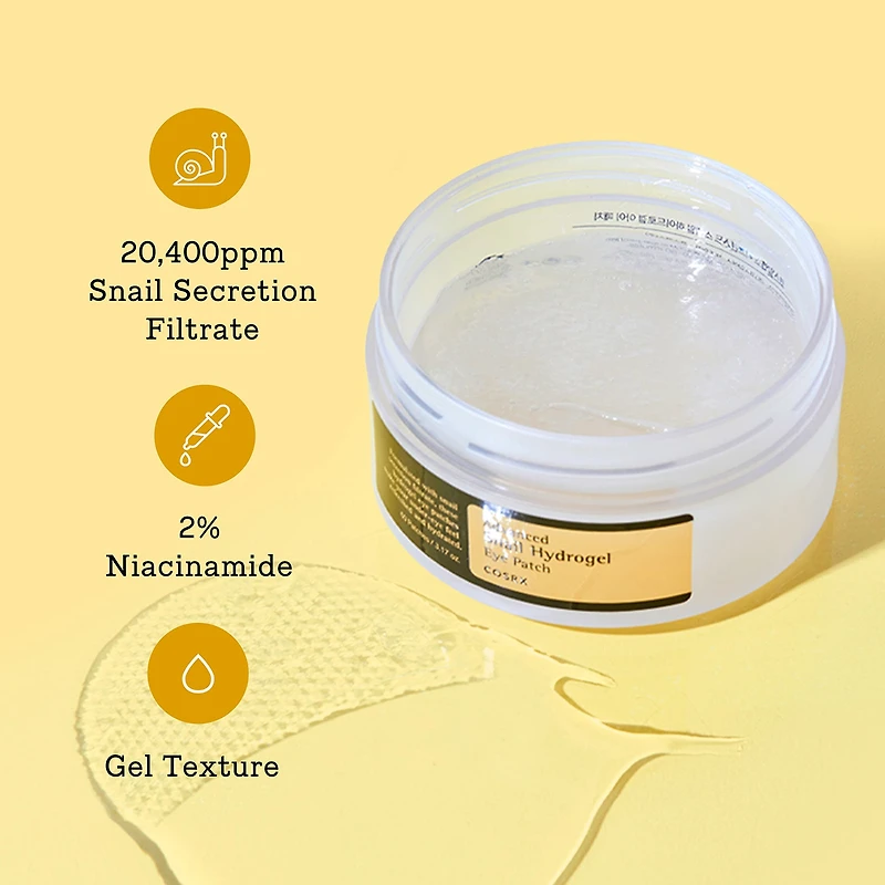 Cosrx Advanced Snail Hydrogel Eye Patches