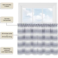 Achim 2-pc. Rod Pocket Window Tier