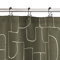 Indigo Road by Egypt Sherrod Aeson Shower Curtain