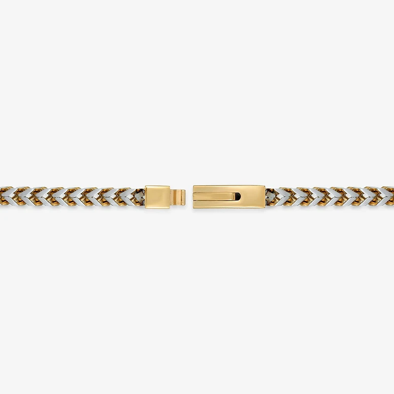 Mens Stainless Steel 24 Inch Wheat Chain Necklace