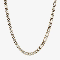 Mens Stainless Steel 24 Inch Wheat Chain Necklace