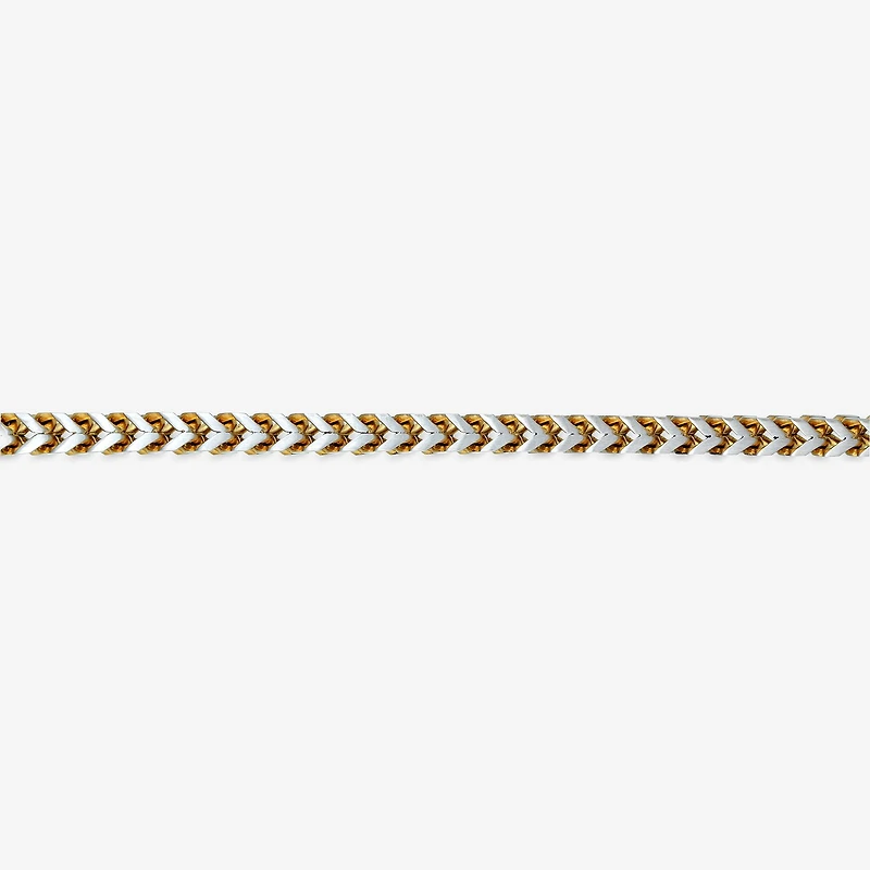 Mens Stainless Steel 24 Inch Wheat Chain Necklace
