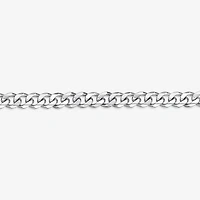 Mens Stainless Steel 22" 11mm Beveled Curb Chain