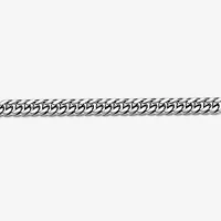 Mens Stainless Steel 22" 9mm Beveled Curb Chain