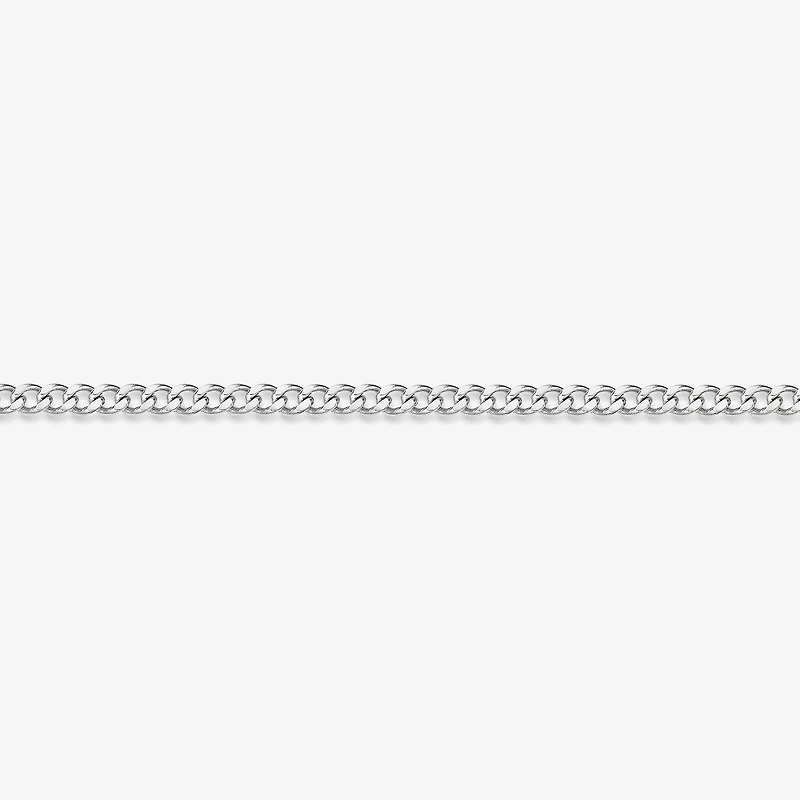 Mens Stainless Steel 18" 2mm Curb Chain