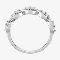 Womens / CT. T.W. Lab Created White Moissanite Sterling Silver Wedding Band