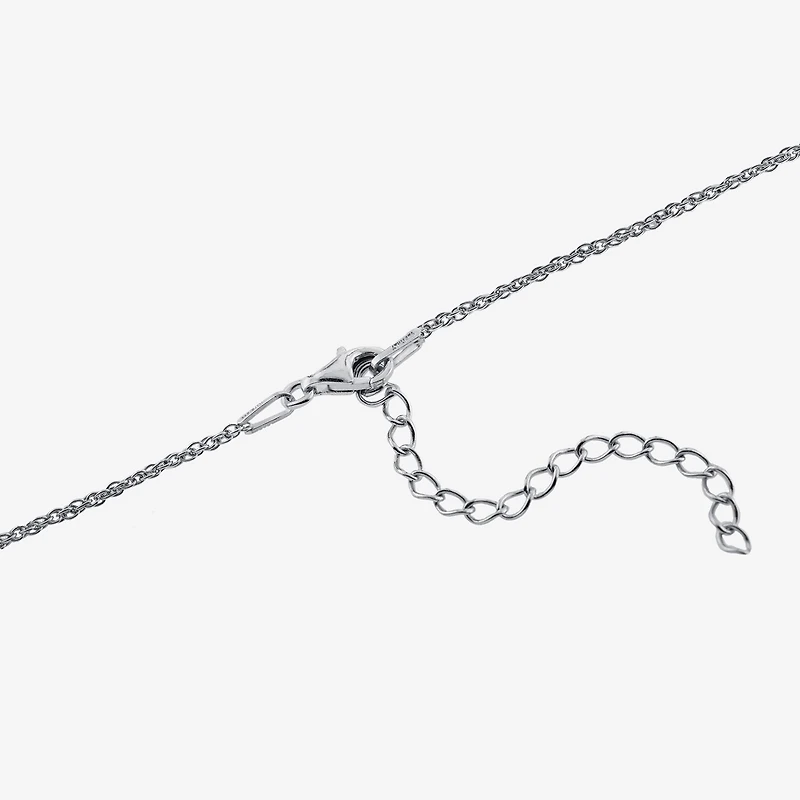 Womens Blue Turquoise Sterling Silver 18 Inch Pendant Necklace