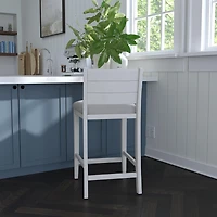 Fowler Counter Height Upholstered Bar Stool
