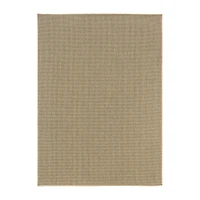 Covington Home Kehlani Flat Woven Solid Indoor Outdoor Rectangular Accent Rug