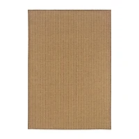 Covington Home Kehlani Vertical Stripe Indoor Outdoor Rectangular Accent Rug