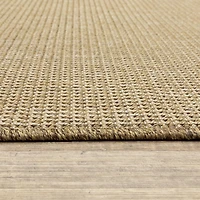 Covington Home Kehlani Flat Woven Solid 7'10"X7'10" Indoor Outdoor Round Area Rug