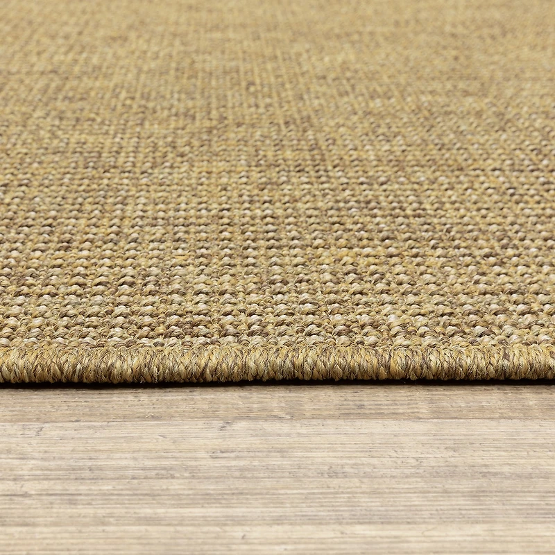 Covington Home Kehlani Flat Woven Solid 7'10"X7'10" Indoor Outdoor Round Area Rug