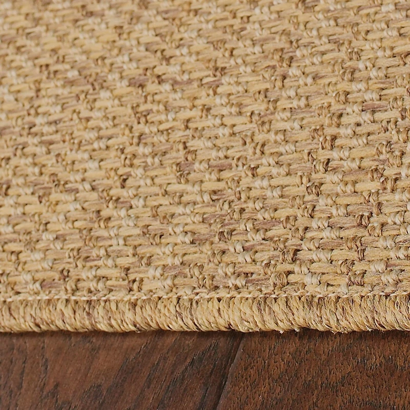 Covington Home Kehlani Vertical Stripe 7'10"X7'10" Indoor Outdoor Round Area Rug