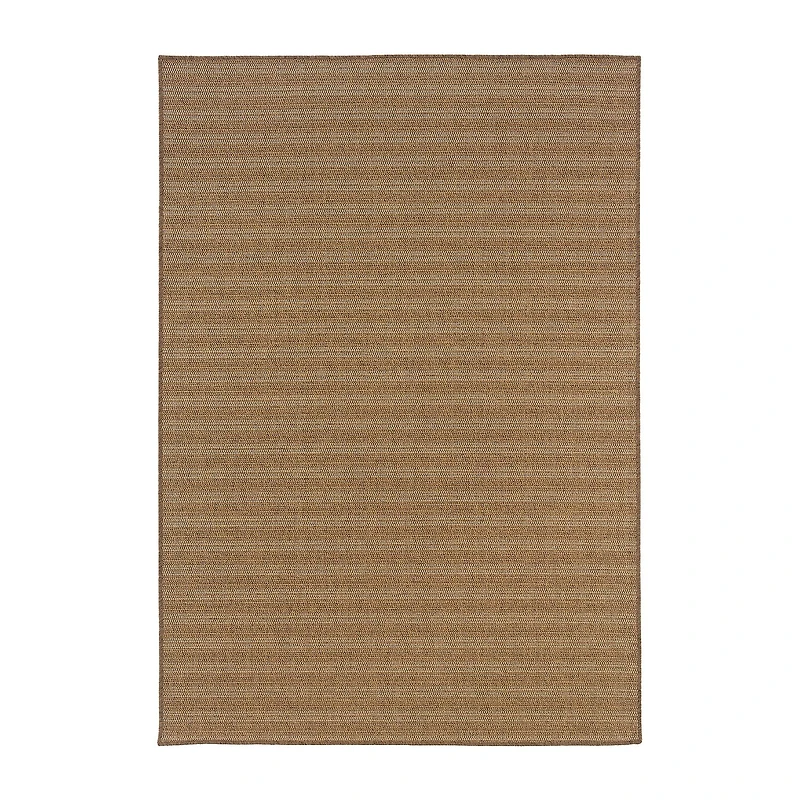 Covington Home Kehlani Tonal Stripe Indoor Outdoor Rectangular Area Rug
