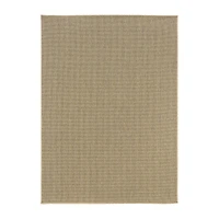 Covington Home Kehlani Flat Woven Solid Indoor Outdoor Rectangular Area Rug