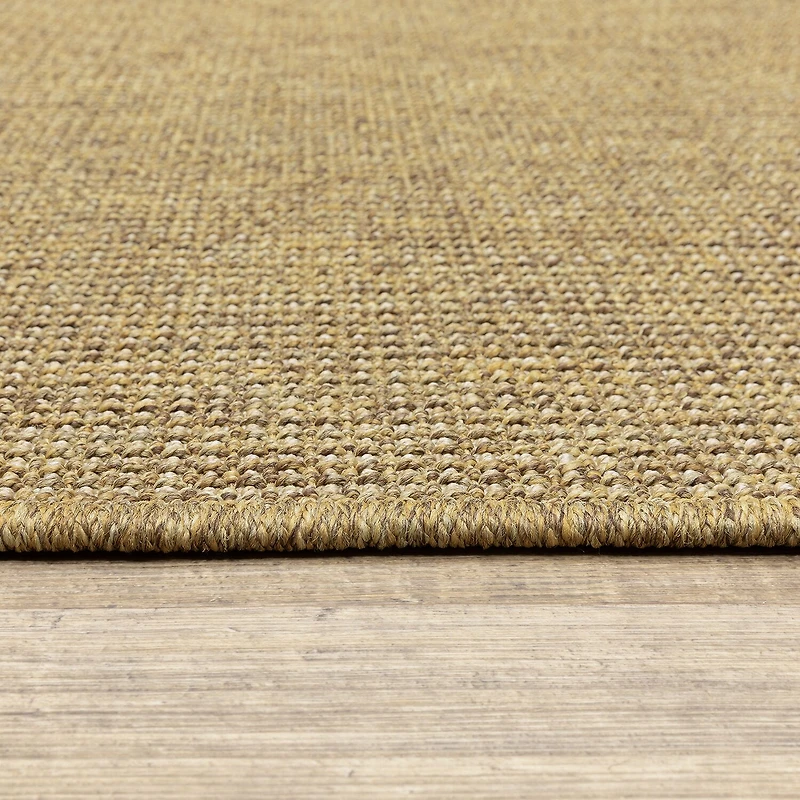 Covington Home Kehlani Flat Woven Solid Indoor Outdoor Rectangular Area Rug