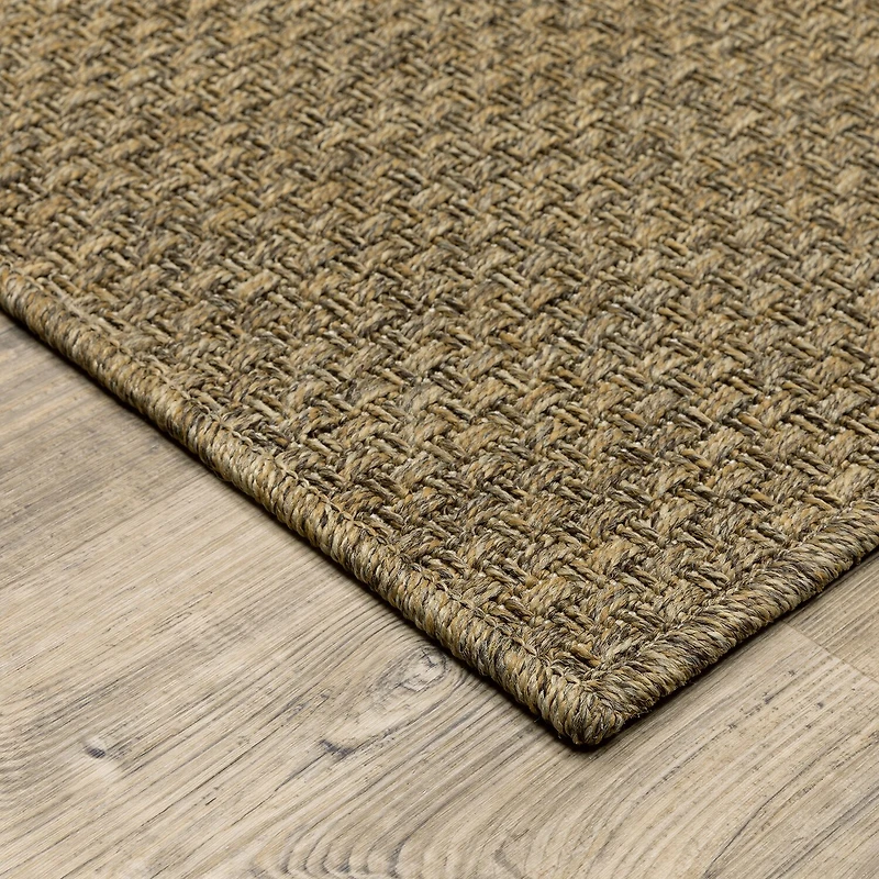 Covington Home Kehlani Panama Weave Indoor Outdoor Rectangular Area Rug