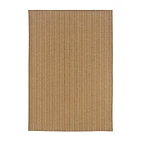 Covington Home Kehlani Vertical Stripe Indoor Outdoor Rectangular Area Rug