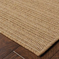 Covington Home Kehlani Tonal Stripe 2'3"X7'6" Indoor Outdoor Rectangular Runner