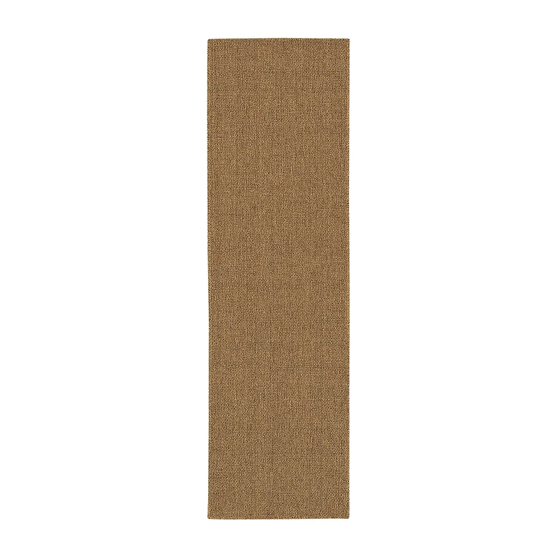 Covington Home Kehlani Basket Weave 2'3"X7'6" Indoor Outdoor Rectangular Runner