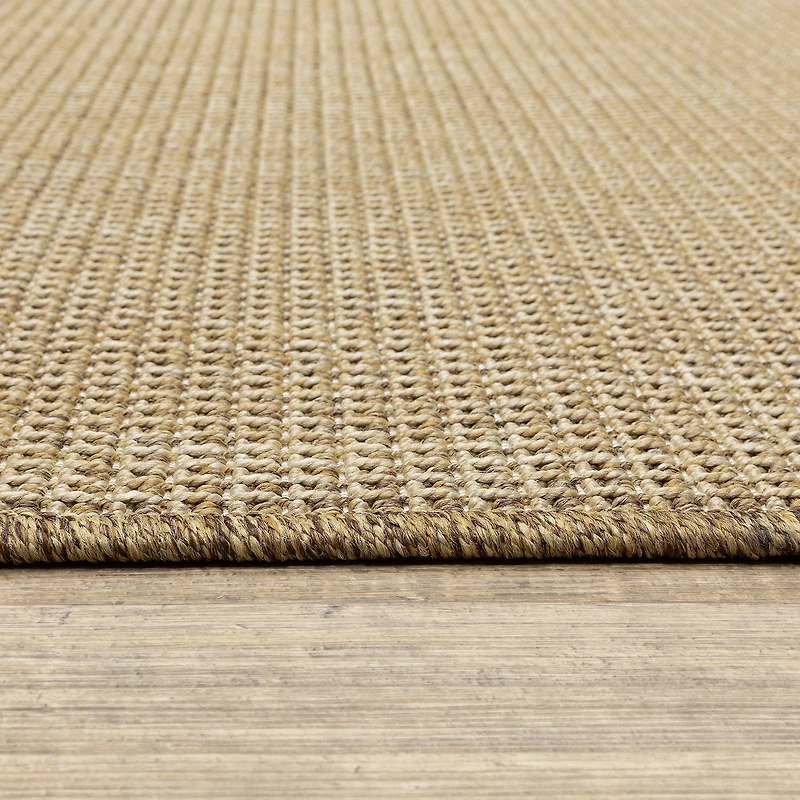 Covington Home Kehlani Flat Woven Solid 2'3"X7'6" Indoor Outdoor Rectangular Runner