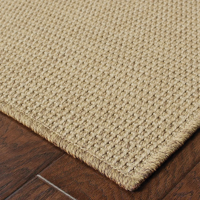 Covington Home Kehlani Flat Woven Solid 2'3"X7'6" Indoor Outdoor Rectangular Runner
