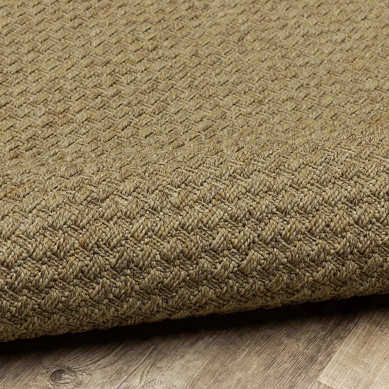 Covington Home Kehlani Panama Weave 2'3"X7'6" Indoor Outdoor Rectangular Runner