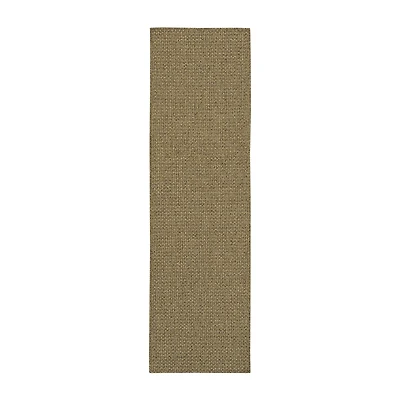 Covington Home Kehlani Panama Weave 2'3"X7'6" Indoor Outdoor Rectangular Runner
