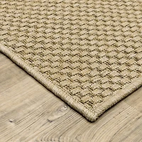 Covington Home Kehlani Flat Weave 2'3"X7'6" Indoor Outdoor Rectangular Runner