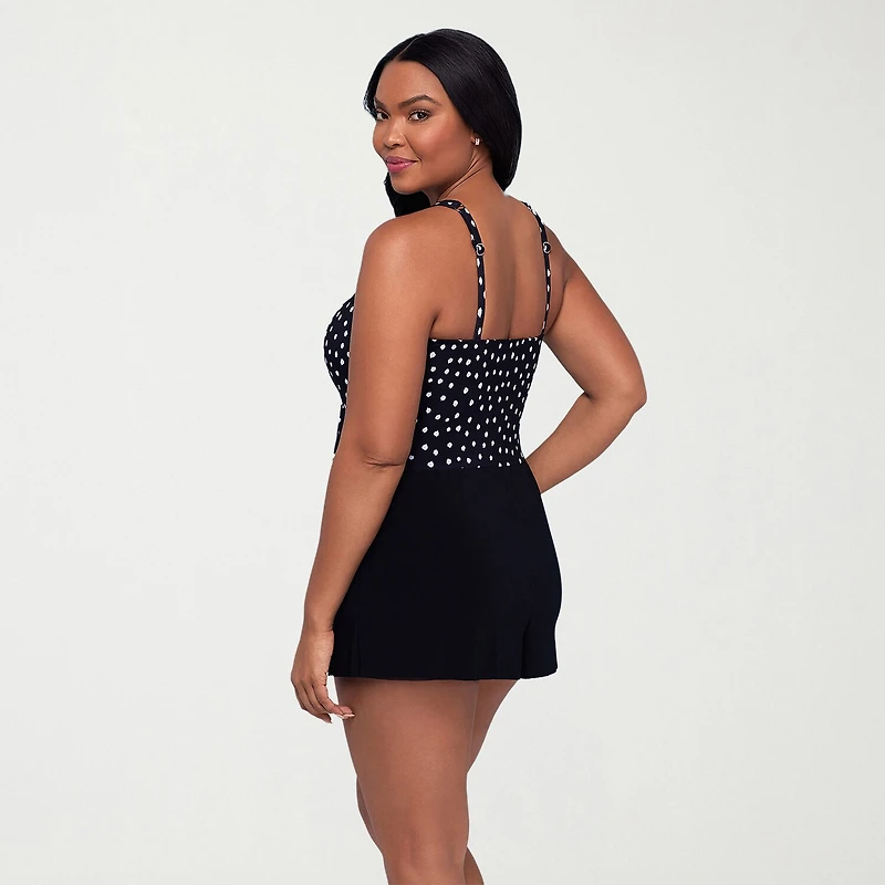 Trimshaper Womens Swim Romper