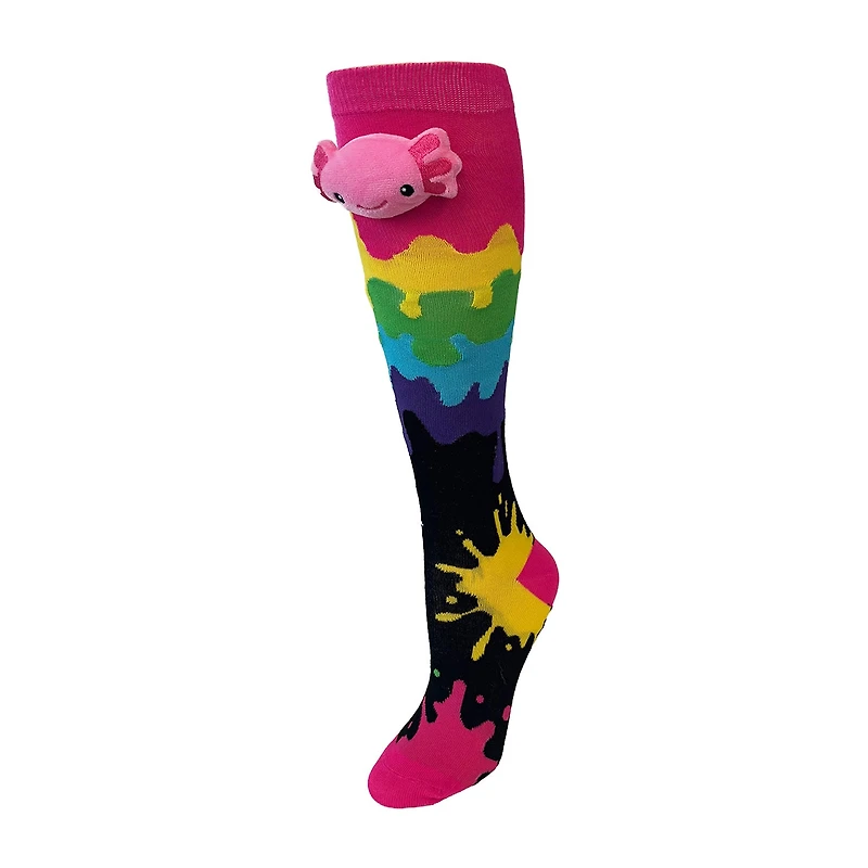 Novelty Crazy Sock Big Kid Unisex 1 Pair Knee High Socks