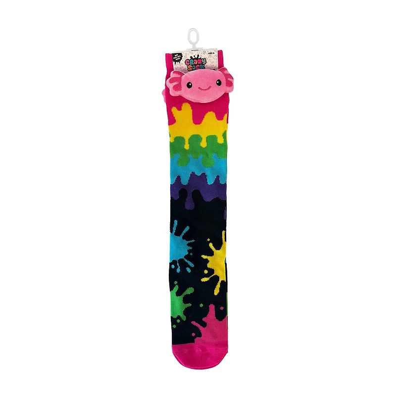 Novelty Crazy Sock Big Kid Unisex 1 Pair Knee High Socks