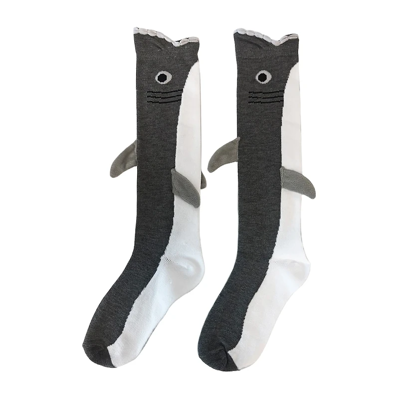 Novelty Crazy Sock Big Kid Unisex 1 Pair Knee High Socks