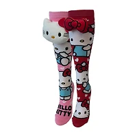 Crazy Sock Big Kid Unisex 1 Pair Hello Kitty Knee High Socks