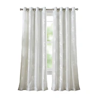 Martha Stewart Soriah Grommet Top Sheer Single Curtain Panel