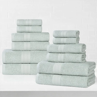 SUPERIOR® Eco-Friendly Cotton -pc. Quick Dry Bath Towel Set
