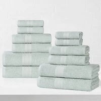 SUPERIOR® Eco-Friendly Cotton -pc. Quick Dry Bath Towel Set