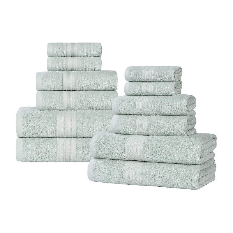 SUPERIOR® Eco-Friendly Cotton -pc. Quick Dry Bath Towel Set