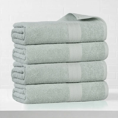 SUPERIOR® Eco-Friendly Cotton -pc. Quick Dry Bath Towel Set