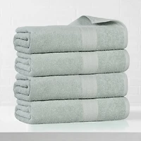 SUPERIOR® Eco-Friendly Cotton 4-pc. Quick Dry Bath Towel Set