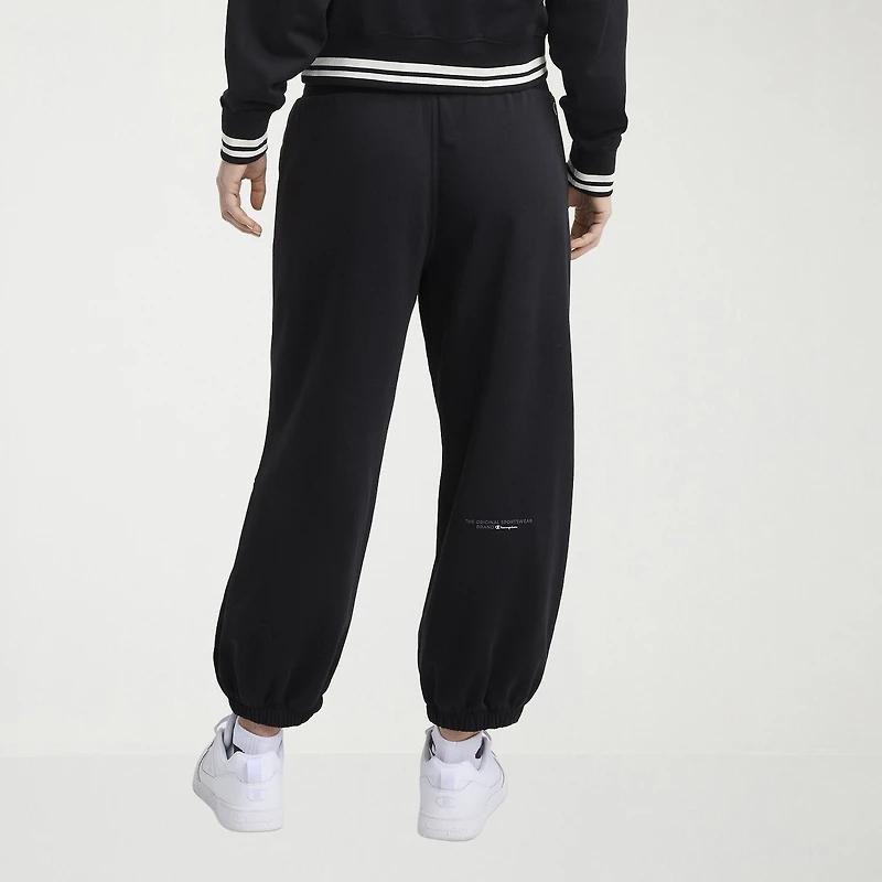 Champion Womens Cinched Mid Rise Loose Fit Sweatpant